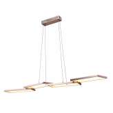 Lampa wisząca Dalia kolor nikiel mat