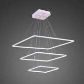 Lampa wisząca LED kwadraty biały 3000 K