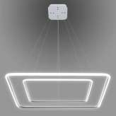 Lampa wisząca LED kwadraty biały 3000 K