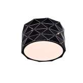 Ceiling lamp black Parma