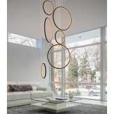 Lampa wisząca Rayo czarny