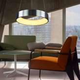 Lampa wisząca Pareto nikiel
