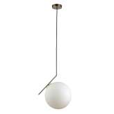 Hanging lamp Calia nickel 30 cm