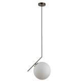 Hanging lamp Calia nickel 25 cm