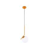 Hanging lamp Calia gold 20 cm