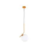 Hanging lamp Calia gold 25 cm