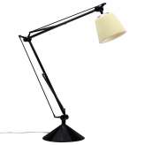 Desk lamp Carlo black fabric