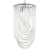 Hanging lamp Dione chrome 30 cm