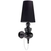 Wall lamp Marc black 23 cm