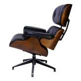 Fotel biurowy Poltrona czarny orzech 91 cm
