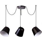 Hanging lamp Stilo black