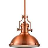 Hanging lamp Mare copper