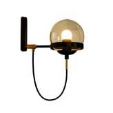 Wall lamp Pulpo black