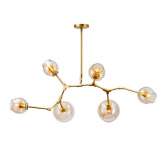 Hanging lamp Ast 6 gold