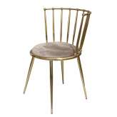 Krzesło Pezza gold - brown