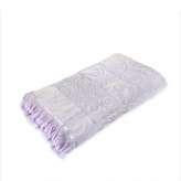 Ręcznik Osvaldo frayed violet 50 x 90 cm