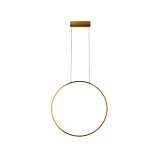 Hanging lamp Rinkot gold 60 cm