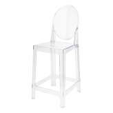 Bar stool Lassen transparent 65 cm