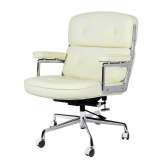 Office armchair Valio silver white