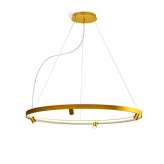 Hanging lamp Tylosand gold 93 cm