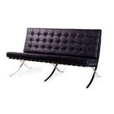 Sofa Baron black 150 cm