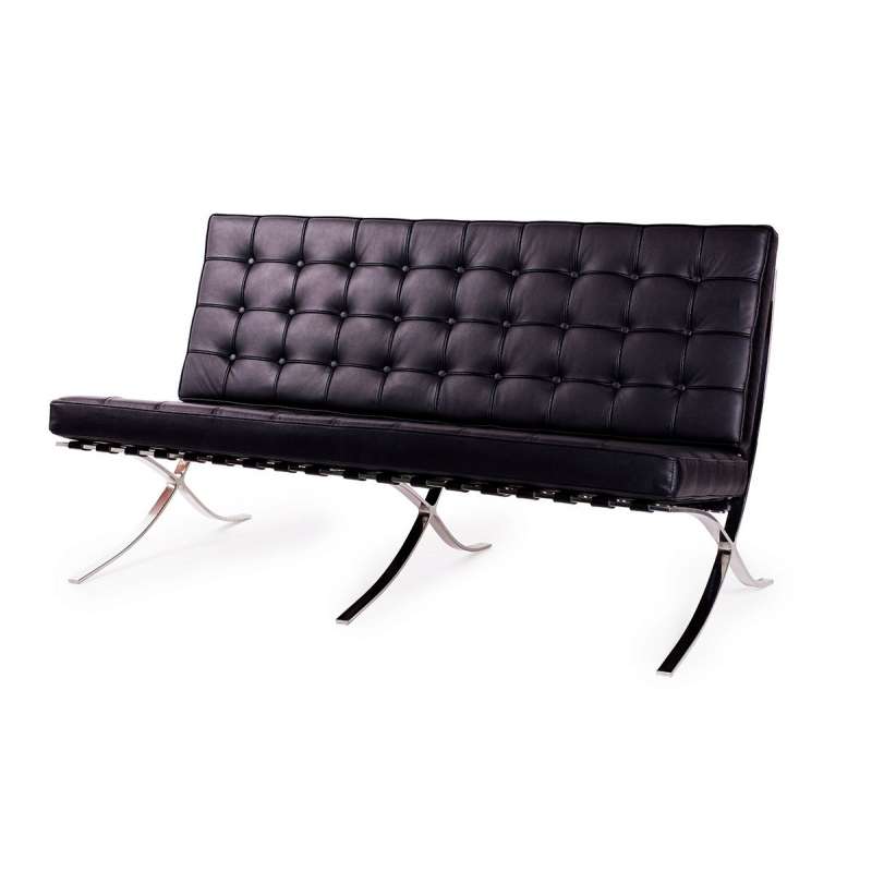 Sofa Baron black 150 cm