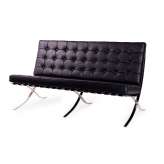 Sofa Baron black 150 cm premium