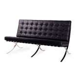 Sofa Baron black 180 cm
