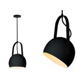 Hanging lamp Kseno black