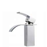 Basin faucet Valentina silver 18 cm