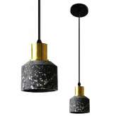 Hanging lamp Apia black