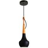 Hanging lamp Mertu black