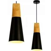 Hanging lamp Mertu black