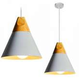 Hanging lamp Mertu grey