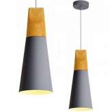 Hanging lamp Niki grey