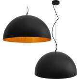 Hanging lamp Cordell black 50 cm