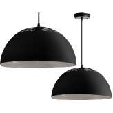 Hanging lamp Erazma black