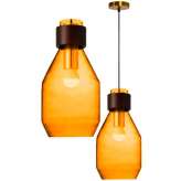 Hanging lamp Cassino orange