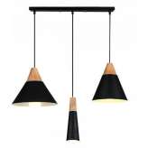 Hanging lamp Mertu black 3
