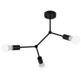 Lampa sufitowa Yasmin black