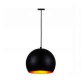 Hanging lamp Estera black 25 cm