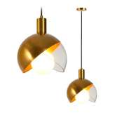 Hanging lamp Carly gold