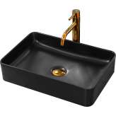 Countertop washbasin Mcneely black