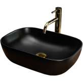 Countertop washbasin Arely black