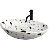 Countertop washbasin Carson terazzo