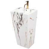 Freestanding washbasin Richards marble