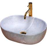 Countertop washbasin Lourie grey