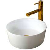 Countertop washbasin Jacarta white