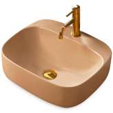 Countertop washbasin Nathan beige 50 cm