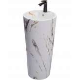 Freestanding washbasin Bryson marble